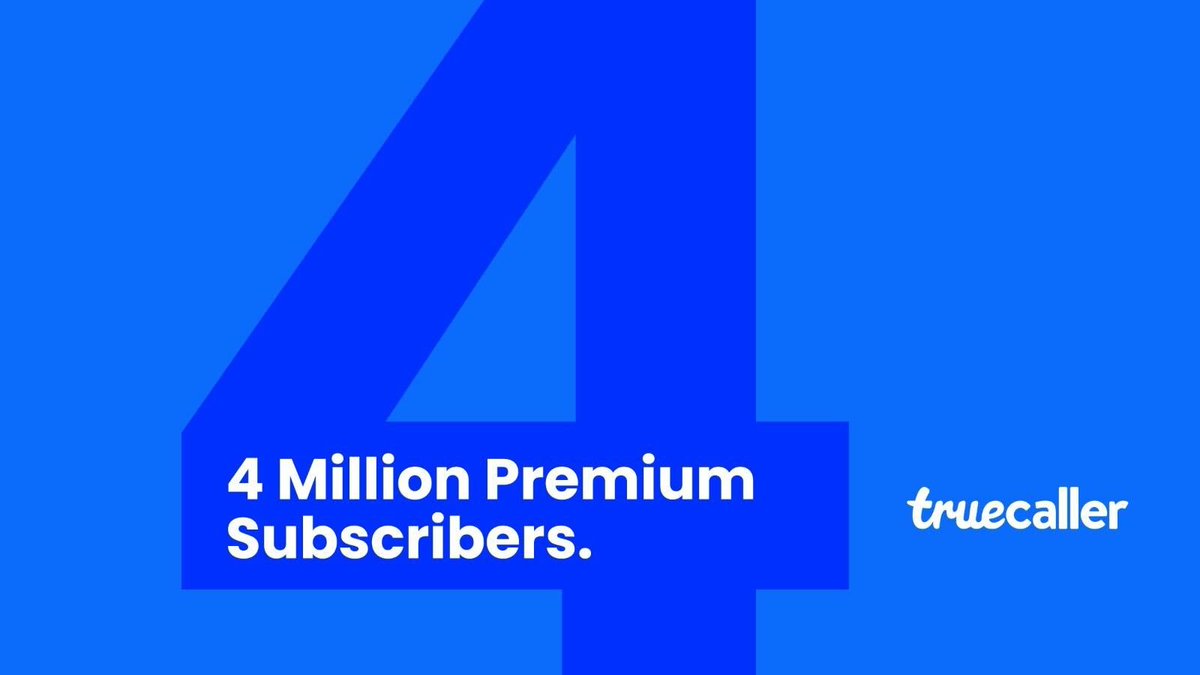 Truecaller Investor Relations tweet media