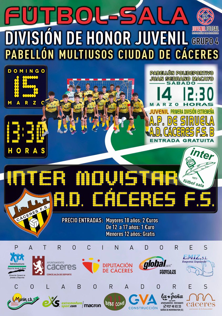 Cáceres FS tweet media