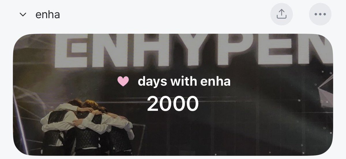 guys its been exactly 2000 days since enhypen was formed