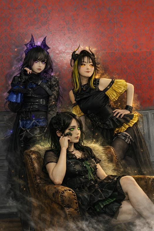 33kiRune's tweet photo. ご機嫌善う。
先日は、香川発ゴシックロックアイドル #VOLUPTE MEIDEN さんのイベントに端末を派遣してきました。
素敵なイベントでしたよ。
見ての通り、アイドルをしながら高松の夜の平衡を支配…失礼、守っているみたいです🫢🦇 https://t.co/lJHvgO72yb