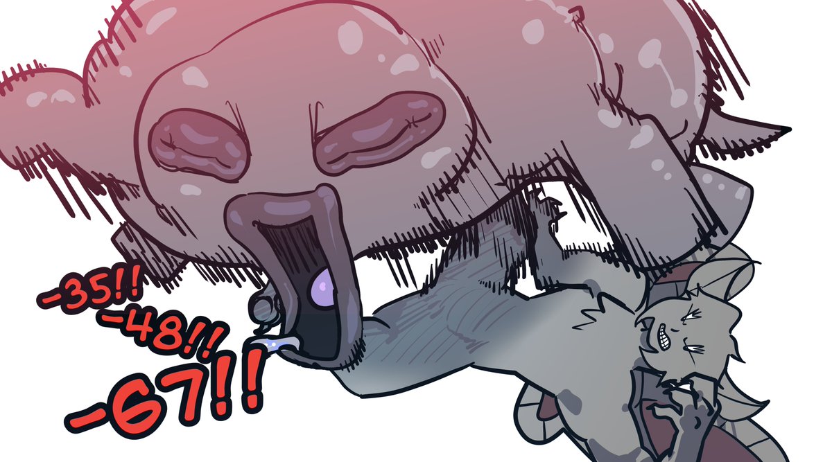 Get that thing out of my face!!!!! #mewgenics