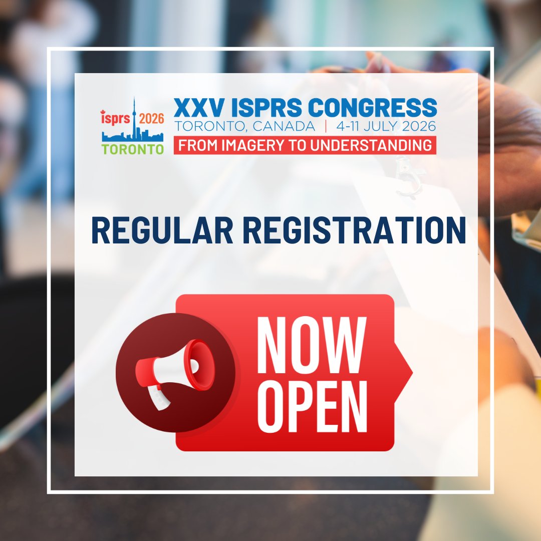ISPRS 2026 Toronto tweet media