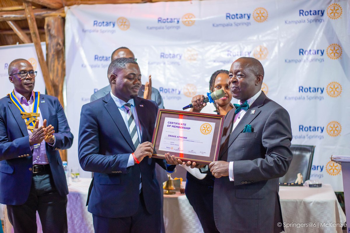 Rotary Club of Kampala Springs tweet media