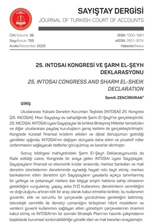 Turkish Court of Accounts - TCA tweet media