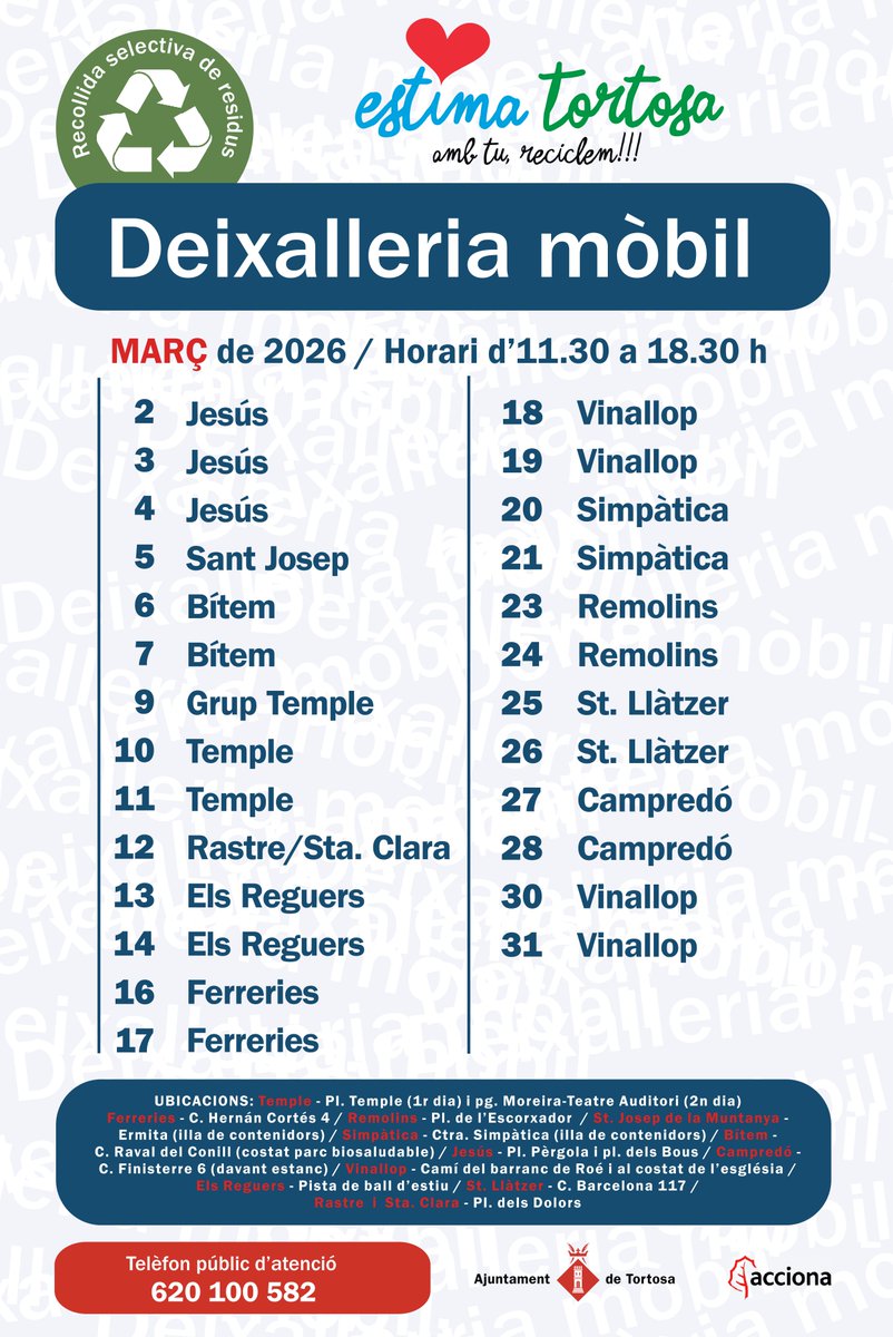 CuidemTortosa's tweet photo. https://t.co/58coFZv4Pf