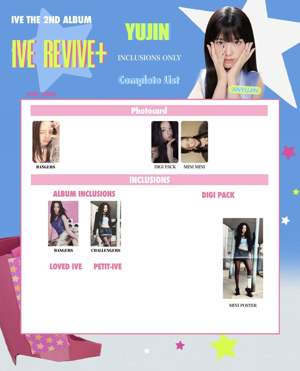 j0urnienie's tweet photo. ⭐️ wtt / แลก ive revive+ 

เรา : กาอึล เรย์ วอนยอง ลิซ อีซอ 2 ภาพแรก

คุณ : ยูจินภาพท้าย

1:1 , 2:1 คุยกันได้ค่ะ / หรือใครมีน้องยุจภาพท้ายเสนอได้นะคะ 🙇🏻‍♀️🙏🏻

#ตล���ดนัดไอบึ #ตลาดนัดive https://t.co/GwNc0WJD1Q