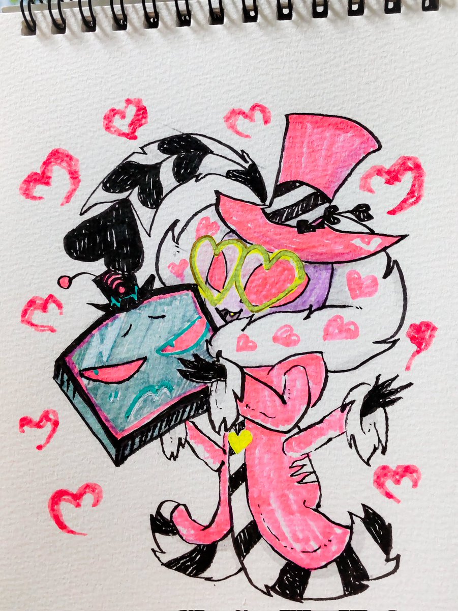 #HazbinHotelValentino #StaticMoth #voxval