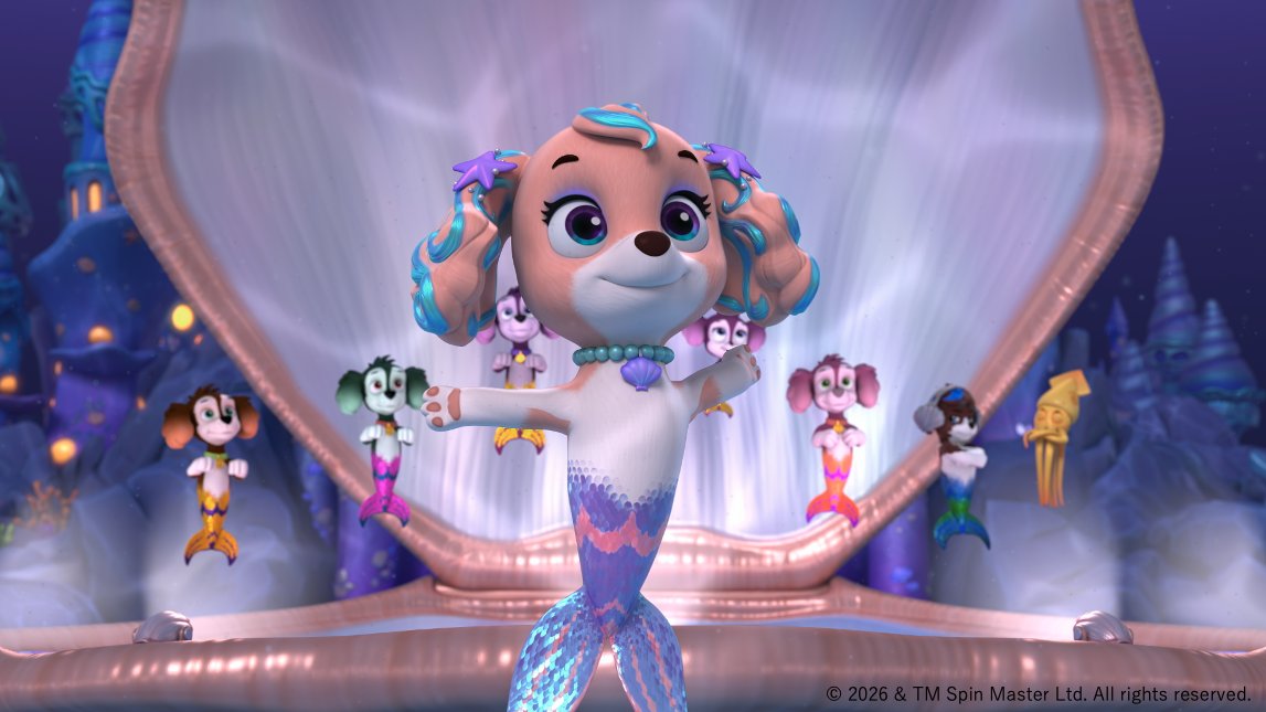 【🐚新メンバーのコーラルだよ🌊】

コーラルはパウランティスで
パウメイドたちと一緒に暮らしているよ。🧜
アクア パウ・パトロールの新メンバーとして
アクアシードラゴンに乗って出動！🫧

パウメイドや海の仲間たちの通訳もしてくれるよ。
#パウパト #パウパトロール #アクアパウ