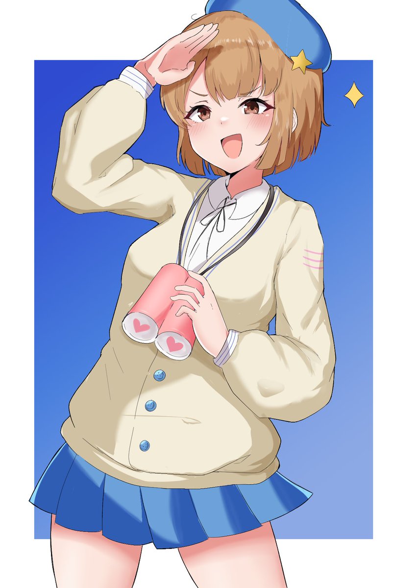 新衣装かおりん!
 #popn_art 