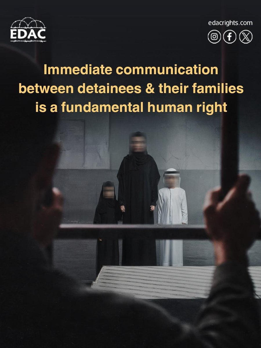 Emirates Detainees Advocacy Centre (EDAC) tweet media