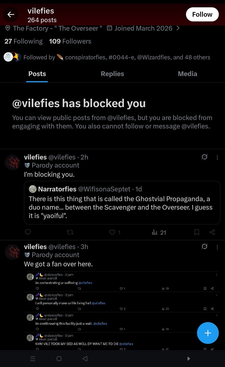 WifisonaSeptet's tweet photo. @vilefies now this is how you treat your fellow higher-up, I was just pointing it out due to the amount of pictures about this... Ghostvial I have witnessed. https://t.co/2d69UrM71b