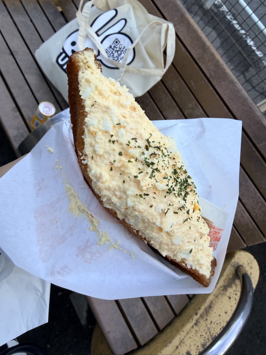 niyu2413's tweet photo. 原宿も来てやったぜ!!!
#たまご揚げサンド
こっちの方が空いてるから良いかも♡
#Ag3 #銀座から原宿ハシゴ https://t.co/ey4kLWfPfW
