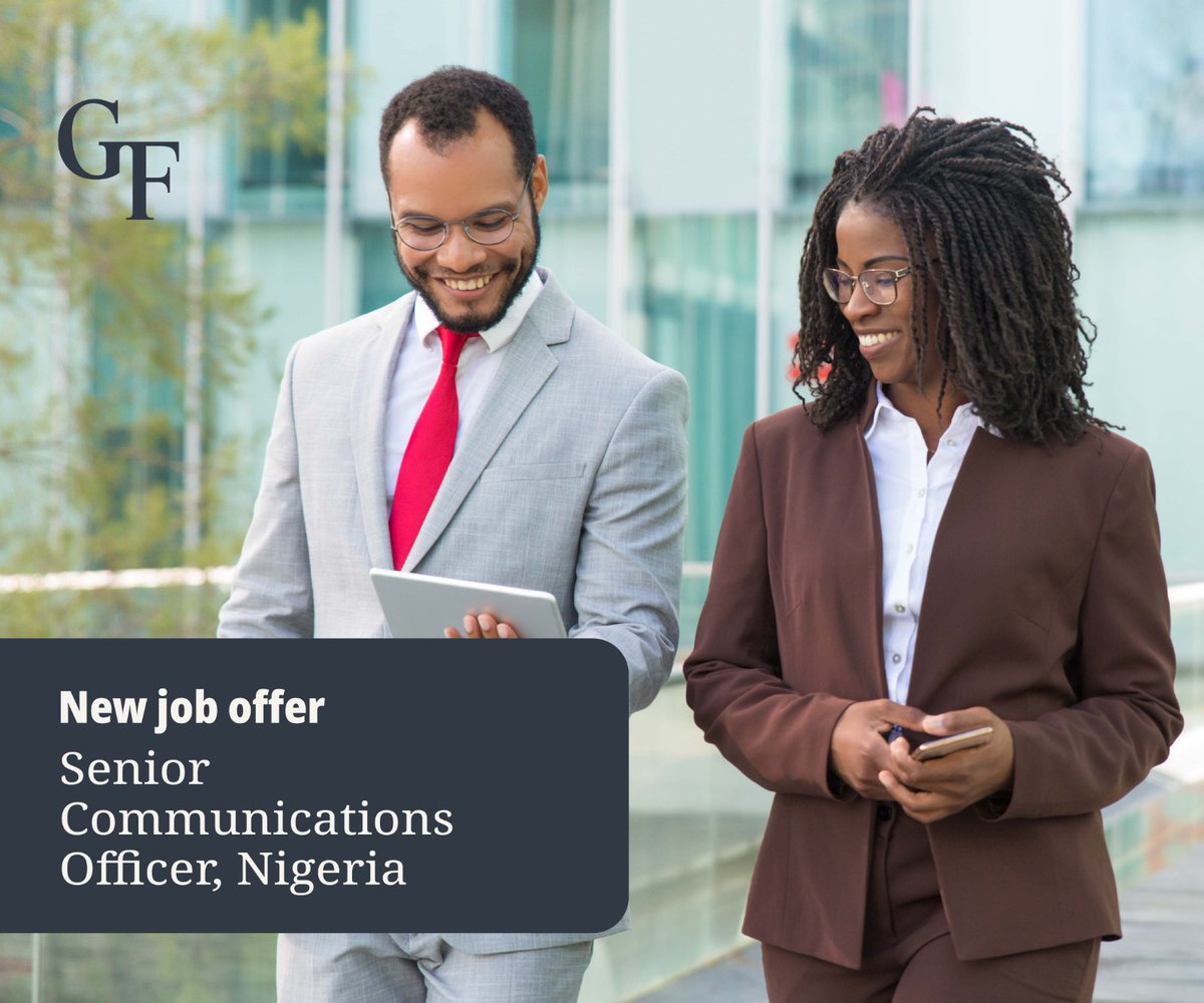 📢 We’re Hiring | Senior Communications Officer
📍 Abuja, Nigeria
🗓 Deadline: 25 March 2026

The Gates Foundation is recruiting for a Senior Communications Officer based in Abuja, #Nigeria to lead strategic communications in the country. The role focuses on reputation