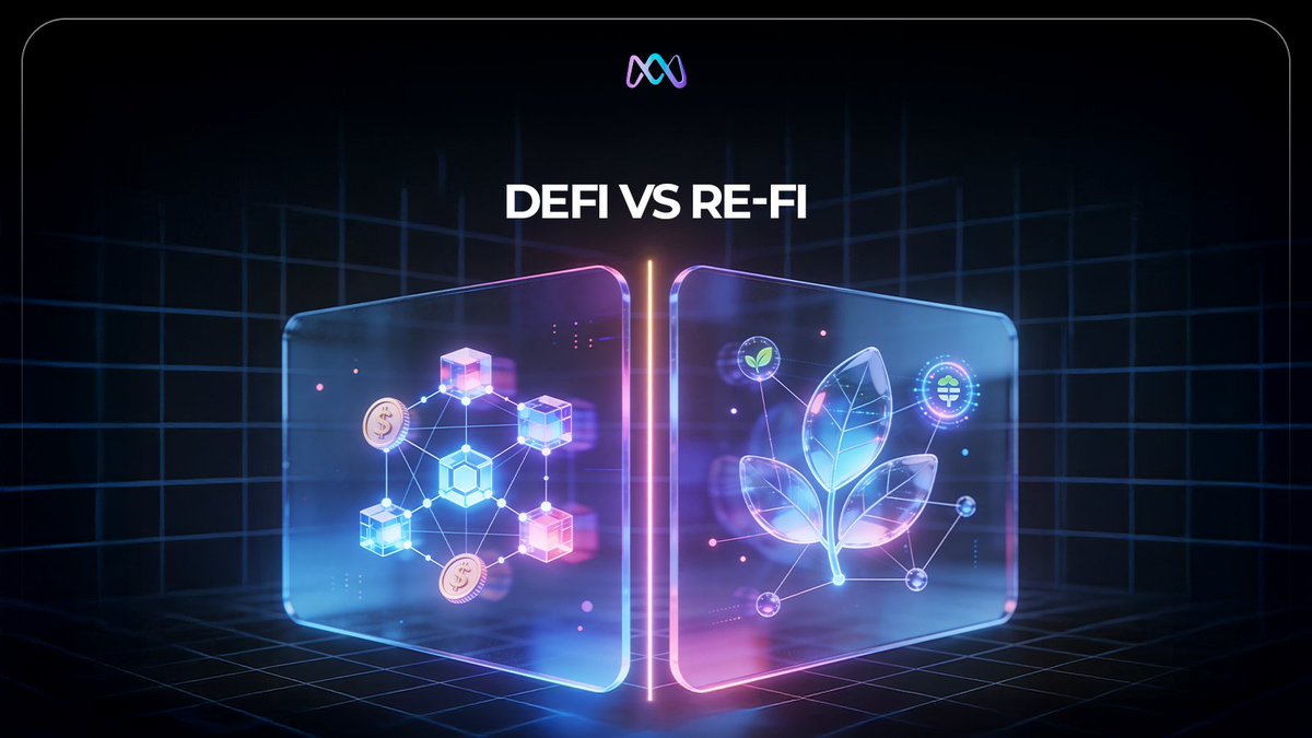 MaAvatarmeta's tweet photo. DeFi: Stake tokens, earn yield.

Re-Fi: Stake relationships, earn trust.

In DeFi, your collateral is capital.
In Re-Fi, your collateral is reputation.

One optimizes for anonymous transactions.
The other optimizes for meaningful connections.

Both are financial revolutions.
Only one is human.

Which revolution are you in?