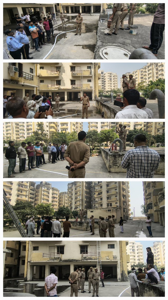 baghpat_fire's tweet photo. आज दिनांक-:10.03.2026 को जनपद बागपत में ADG महोदया, UPF&ES के आदेशानुसार व श्रीमान CFO बागपत महोदय के अनुपालन मे श्रीमान FSSO खेकड़ा के नेतृत्व मे NBCC टाउन खेकड़ा मे हाई राइज भवन मे मॉक ड्रिल कराई गई जिसमे #FIRE_DRILL,#LADDER_DRILL,#RESCUE_DRILL,#HOZE_PIPE_DRILL कराई गई। https://t.co/2bcUQH56QL