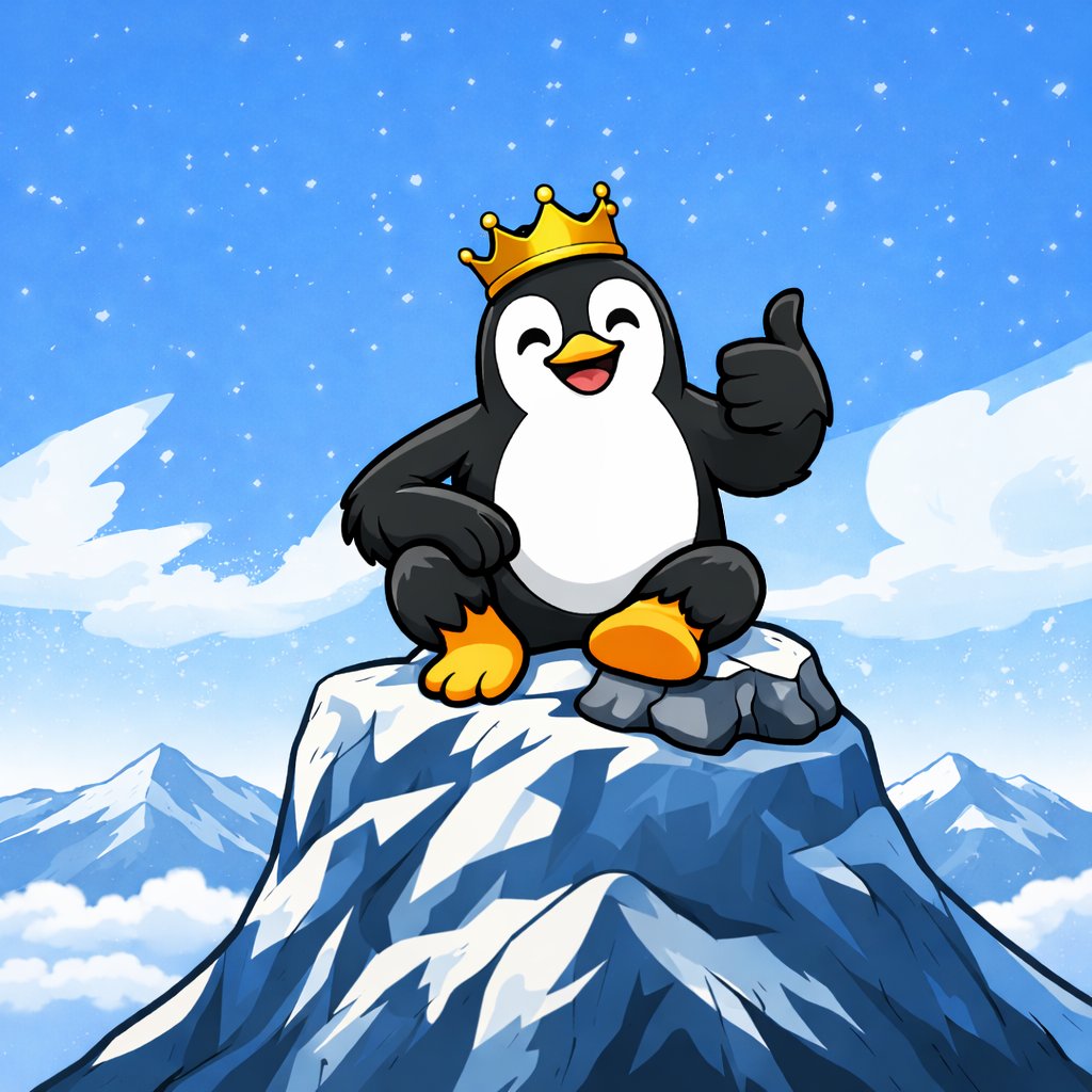 Penguin Everest tweet media