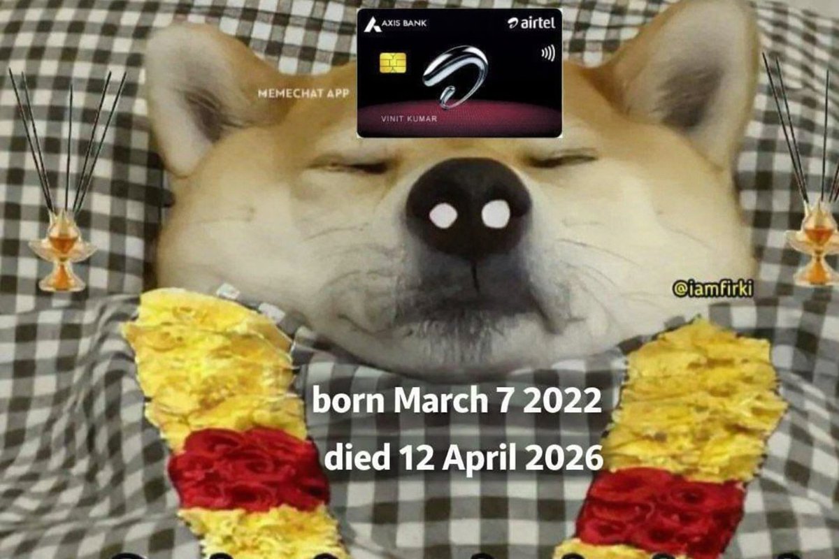iamarpan10's tweet photo. Dear @AxisBank

My Airtel Axis credit card will soon pass away after years of loyal cashback service.

Born: 7 March 2022
Will Die: 12 April 2026

It survived many Airtel recharges and Zomato/Swiggy orders.
Please arrange its rebirth soon. 💳
@credofly @imYadav31 @AmazingCreditC https://t.co/6tw9sxy3RK