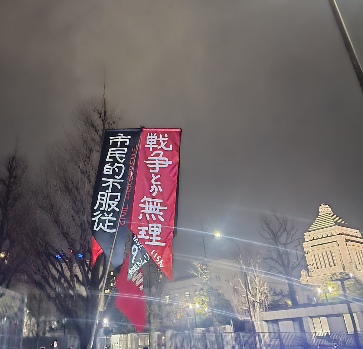 今日は遠方から連帯します🤝
#平和憲法を守る0310