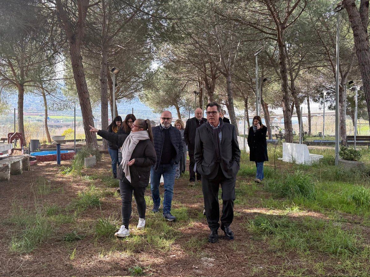 xavifono's tweet photo. 🏥 Avui hem visitat la nova ubicació de l’equipament de Creu Roja Baix Llobregat Nord a la finca de la Torrassa de #Martorell, un espai que actualment s’està adequant i que entrarà en funcionament durant el mes d’abril. https://t.co/Q2hZS8wLEA