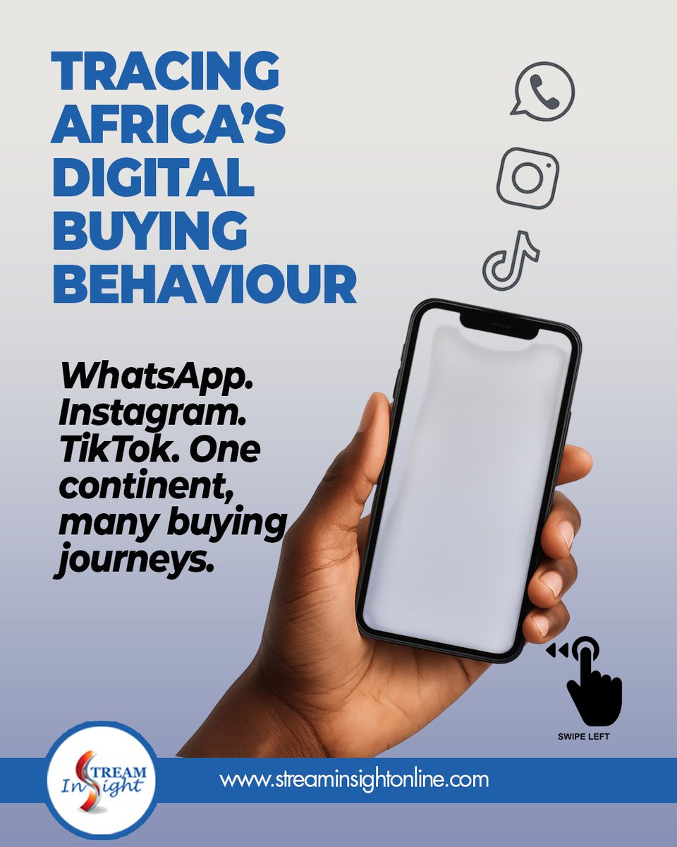 stream_insight's tweet photo. Africa’s digital marketplace isn’t on one platform.
Each platform has its own culture, behavior, and buying patterns.
Brands that understand this turn attention into revenue.

#STREAMINSIGHT #MarketResearch  #DigitalPlatforms https://t.co/deFRlSIcQE