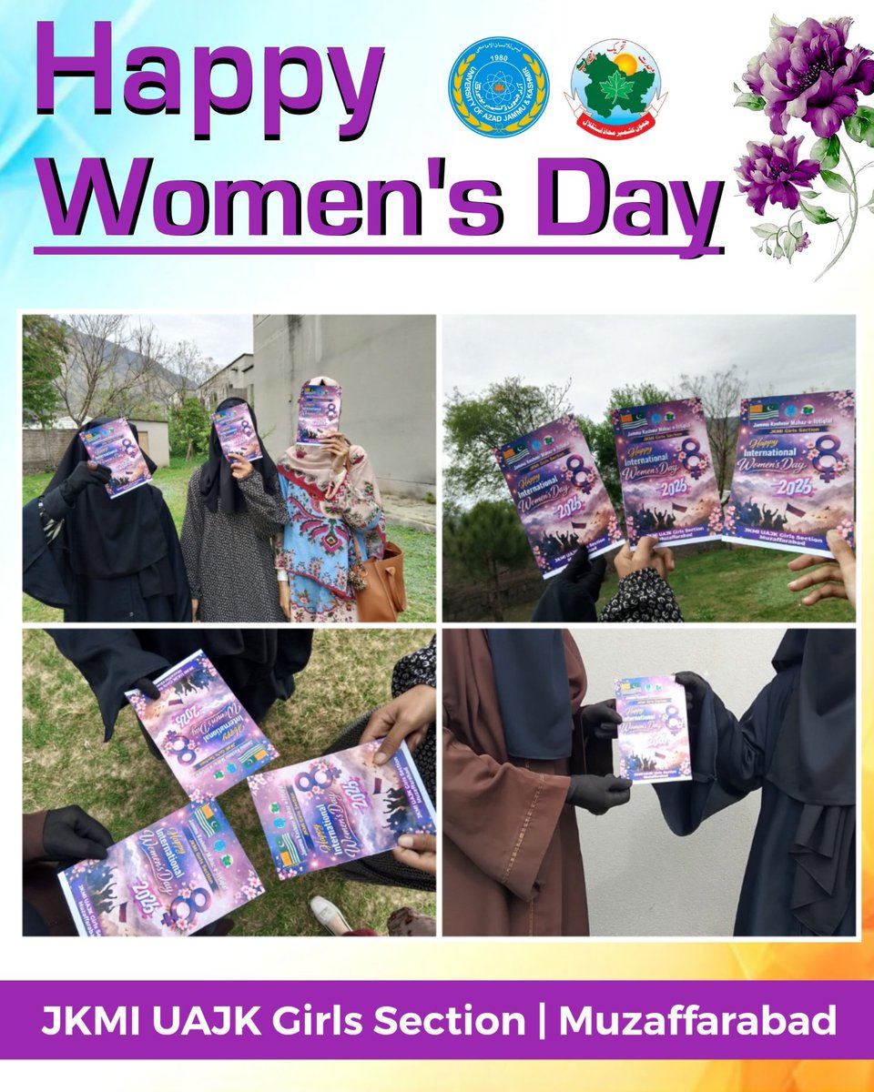 #InternationalWomensDay
#JKMI_UAJK_Girls_Section🌺