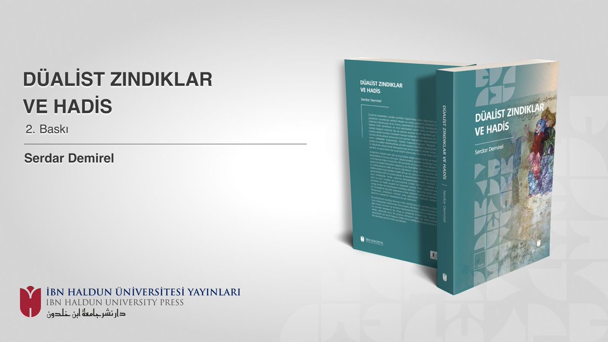 İbn Haldun Üniversitesi Yayınları tweet media