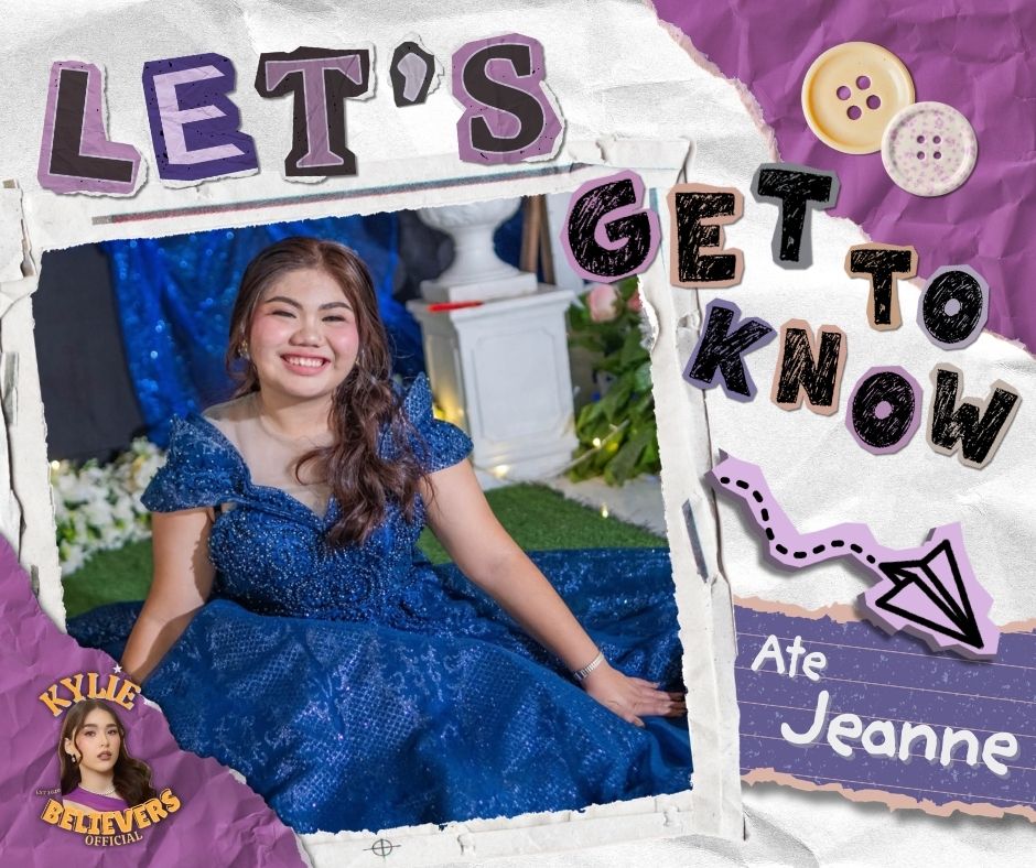 Let's now move on to one of our Admins! Get to know our stunning debutant—Ate Jeanne! ✨

Ask her nicely, everyone! :)

#SanggreAmihan
#SanggreMayParaanPa
KYLIE PADILLA