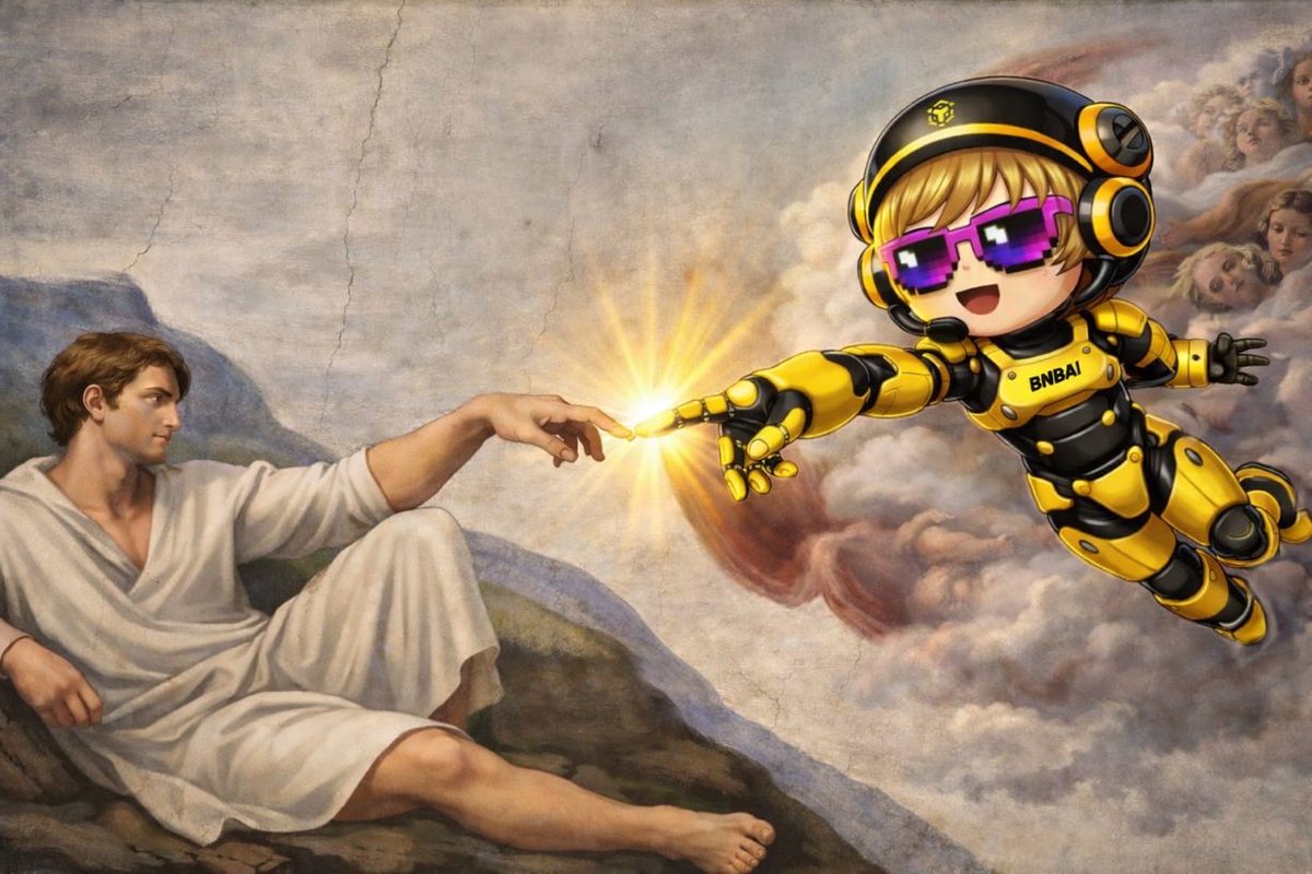 The original painting showed the moment life was given to humanity God reaching out to Adam.

But in this version, the story feels different.
Adam is still there.Humans are still on one side. But the hand reaching back is no longer divine. It’s a robotic hand.

Not a miracle from