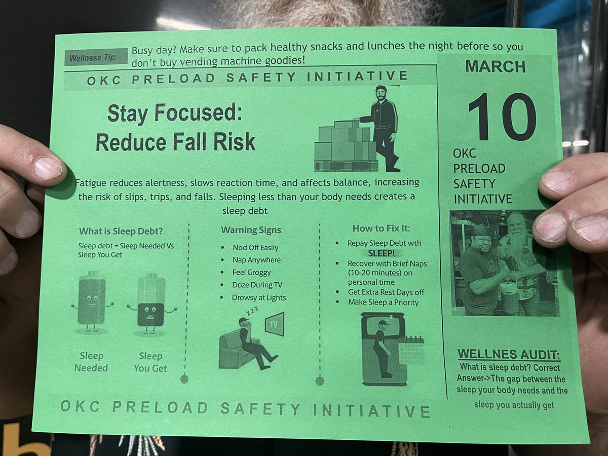 UPS OKC Preload tweet media