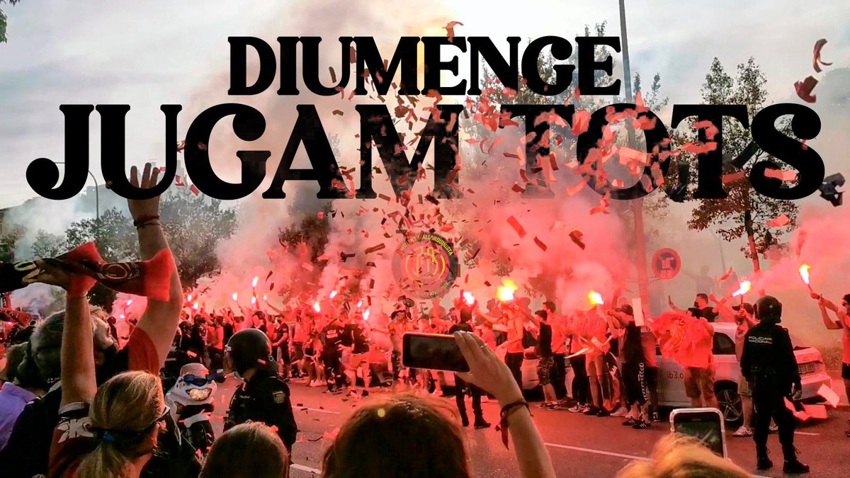 L’afició no vol batucada, vol el nostre renou. El que sempre ha empentat l’equip.
🗓️Diumenge, 12:15H 📍Porta 0