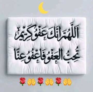 اللهم بلغنا ليلة_القدر 
واكتبنا من عتقائك من النار ، 
يارب لاتخرجنا من هذه العشر إلا وقد غفرت لنا ذنوبنا 
وفتحت لنا أبواب الرزق والسعادة ، 
اللهم لاتدع لنا ذنباً إلا غفرته ولاهماً إلا فرجته بفضلك ياأكرم الأكرمين ..
 اللهم إنك عفو تحب العفو فاعفُ عنا