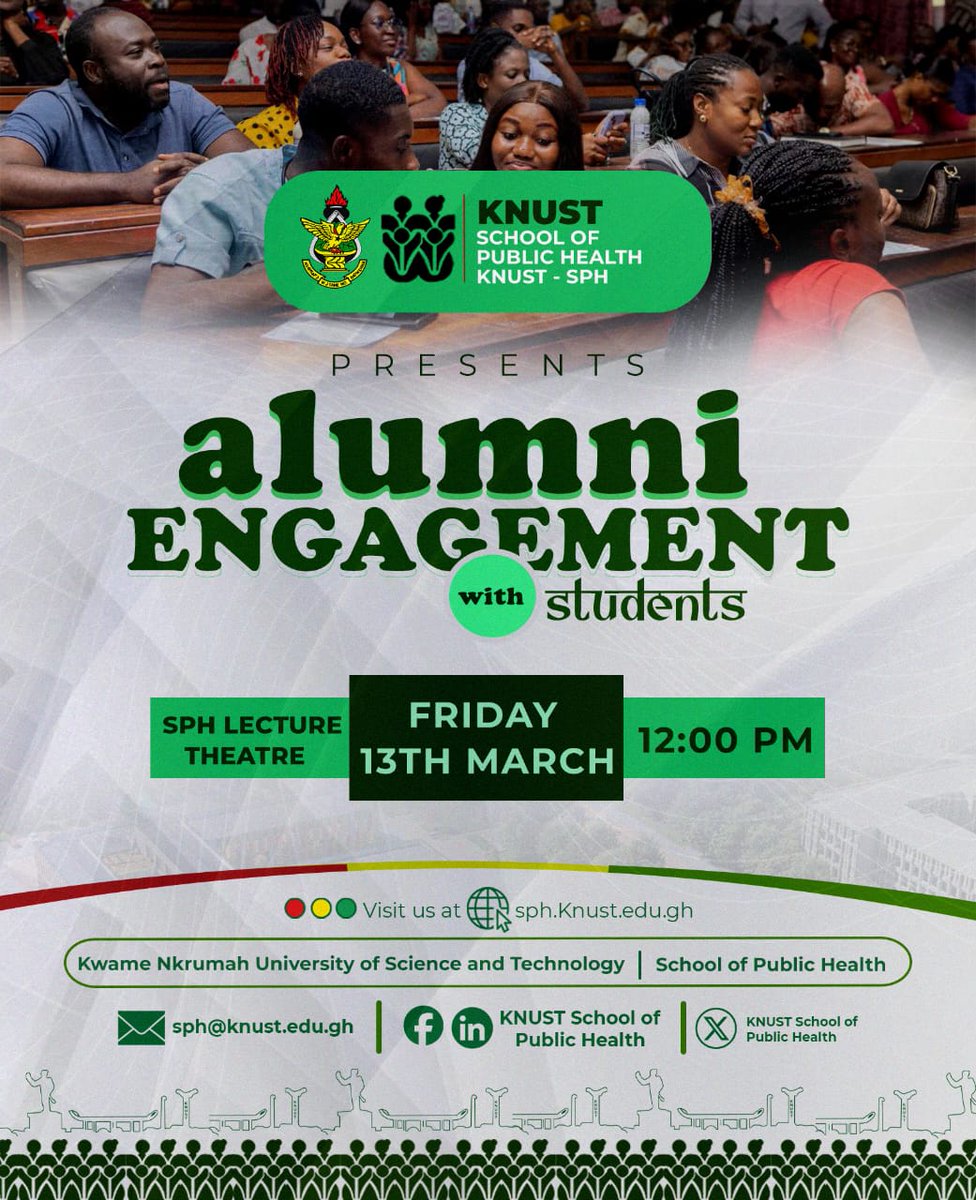KNUST School of Public Health tweet media