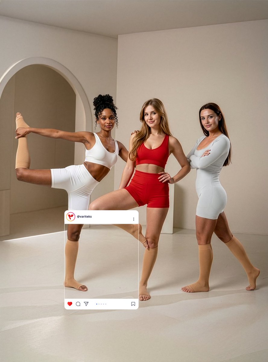 Variteks's tweet image. Variteks Ref 912 Knee High Varicose Stocking (Open Toe)
Designed with medium compression to support healthy leg circulation, while the open-toe design ensures all-day comfort. Keep moving with Variteks support.

#variteks #varicosestocking #CompressionSocks #medikal #varicosepain