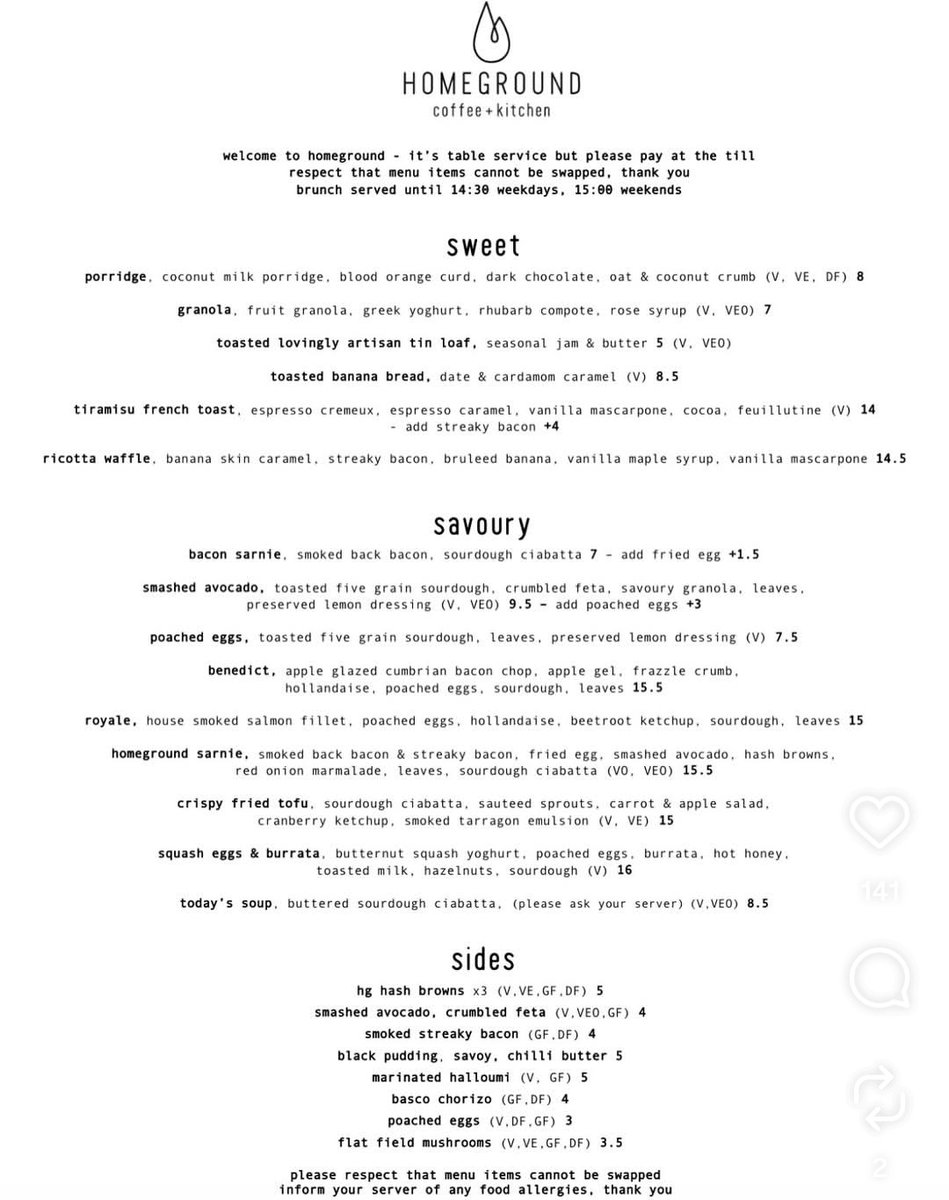 VeganOlive1's tweet image. Coconut porridge with blood orange curd, chocolate &amp;amp; oat and coconut crumb at #Homeground #Windermere 😋🌱👌🌻💚😍💚 #Vegan