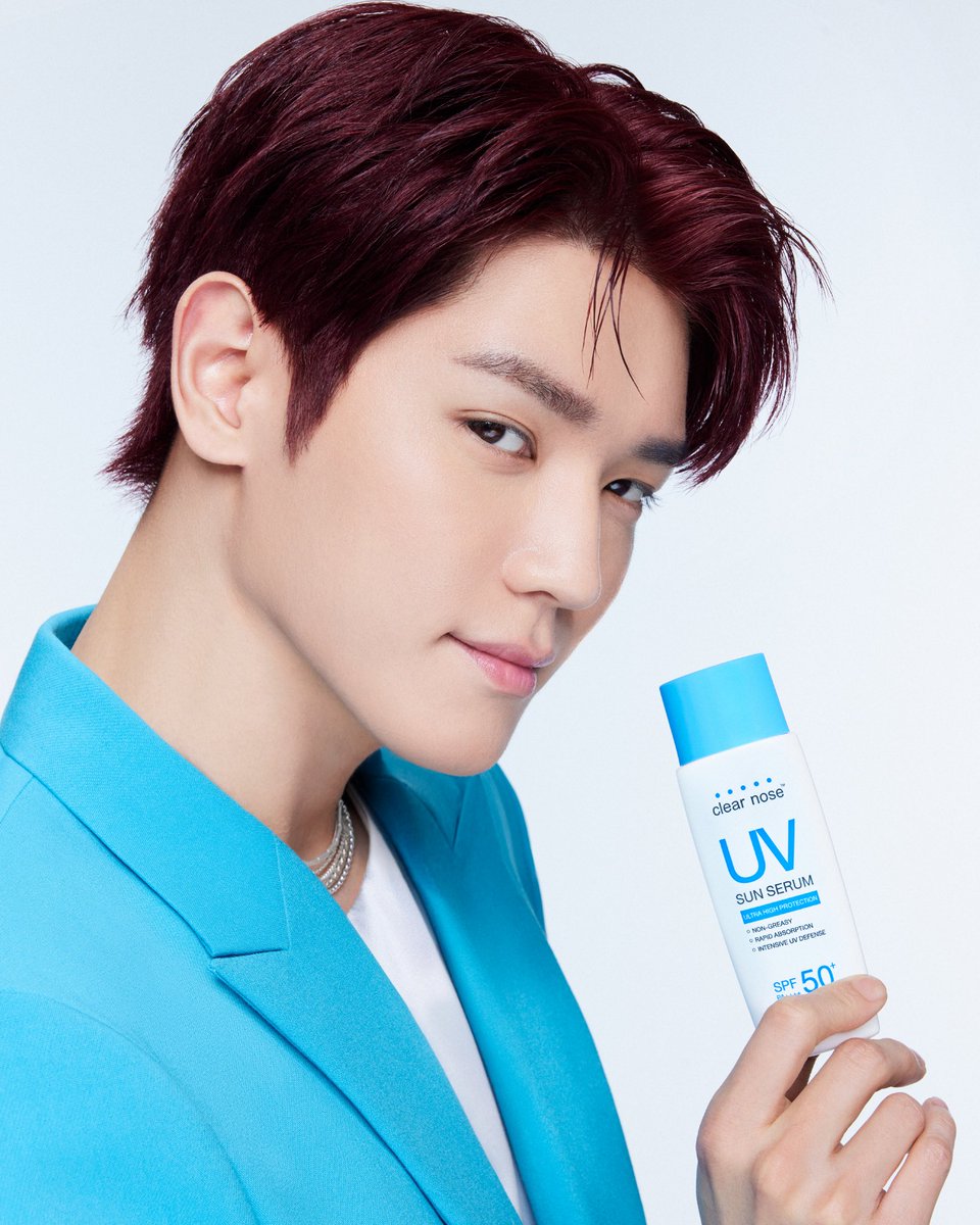 START THE DAY WITH MY BEST SUNSCREEN
𖥔 ݁Let’s use “Clear Nose UV Sun Serum” together, NCT TAEYONG CLEAR NOSE Brand Ambassador

#CLEARNOSExTAEYONG #ClearnoseAmbassador #CLEARNOSE #TAEYONG