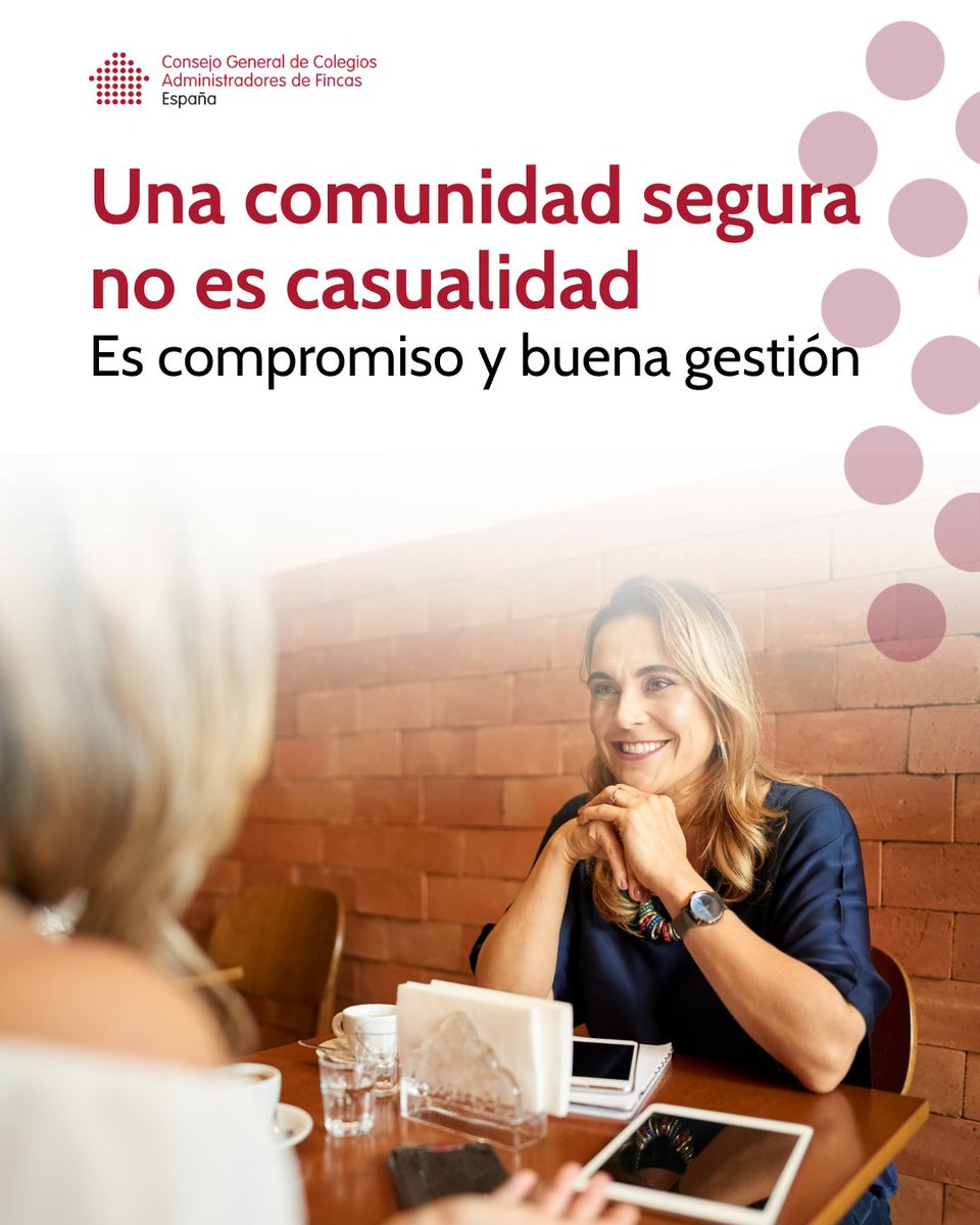 CGCAFE_AAFF's tweet photo. La seguridad en una comunidad no es cuestión de suerte, es responsabilidad compartida 🤝

Instalaciones antiguas, fugas o sobrecargas ⚡🔥💧 Muchos incidentes se pueden prevenir con:
✔ Revisiones al día
✔ Mantenimiento periódico
✔ Protocolos claros 

La comunidad decide y asume. El administrador colegiado coordina, asesora y ayuda a planificar con criterio 📋

#CGCAFEComunica #SeguridadComunitaria #Prevención #AdministradoresDeFincas #GestiónResponsable #CGCAFE