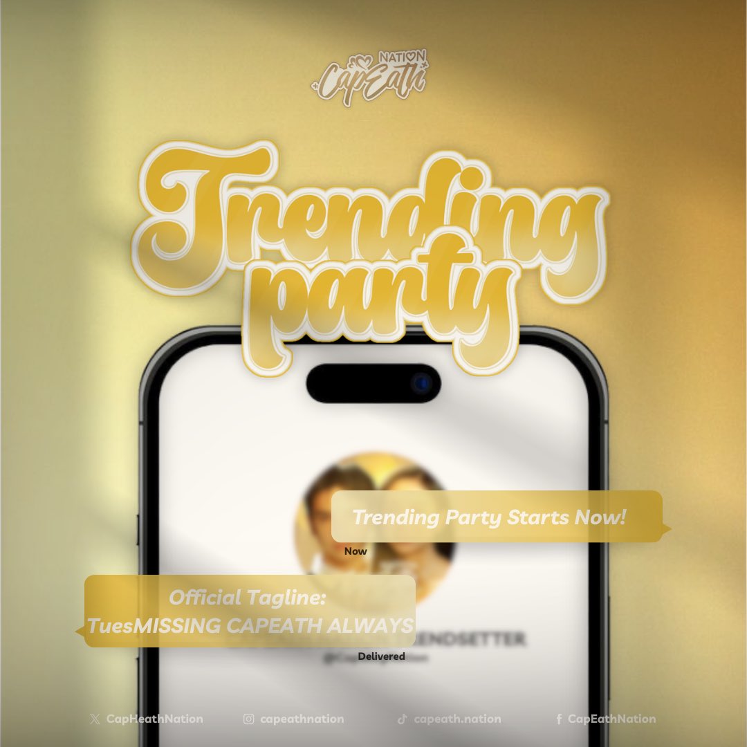 CAPEATH NATION TRENDSETTER ๐ฅ tweet media