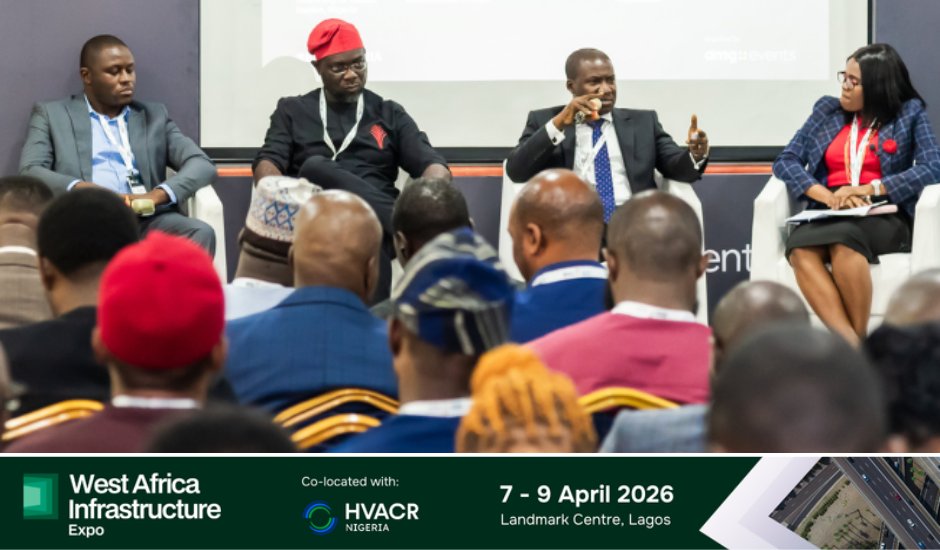 ACBA_HQ's tweet photo. Infrastructure investment across West Africa is accelerating.

The West Africa Infrastructure Expo will convene leaders shaping the region’s next phase of growth.

📅7–9 April 2026 
📍 Landmark Centre, Lagos, Nigeria

ACBA joins as Knowledge Partner.

https://t.co/9aIR4TMFhr https://t.co/GQV3z3zQpD