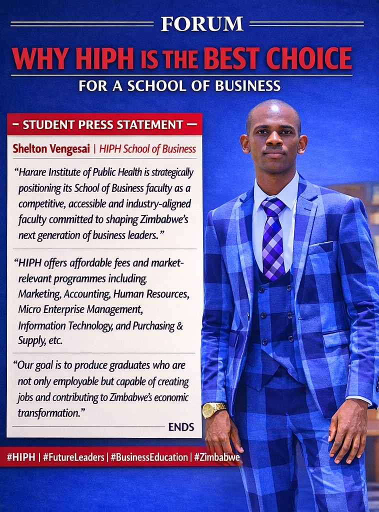 Harare Institute of Public Health tweet media