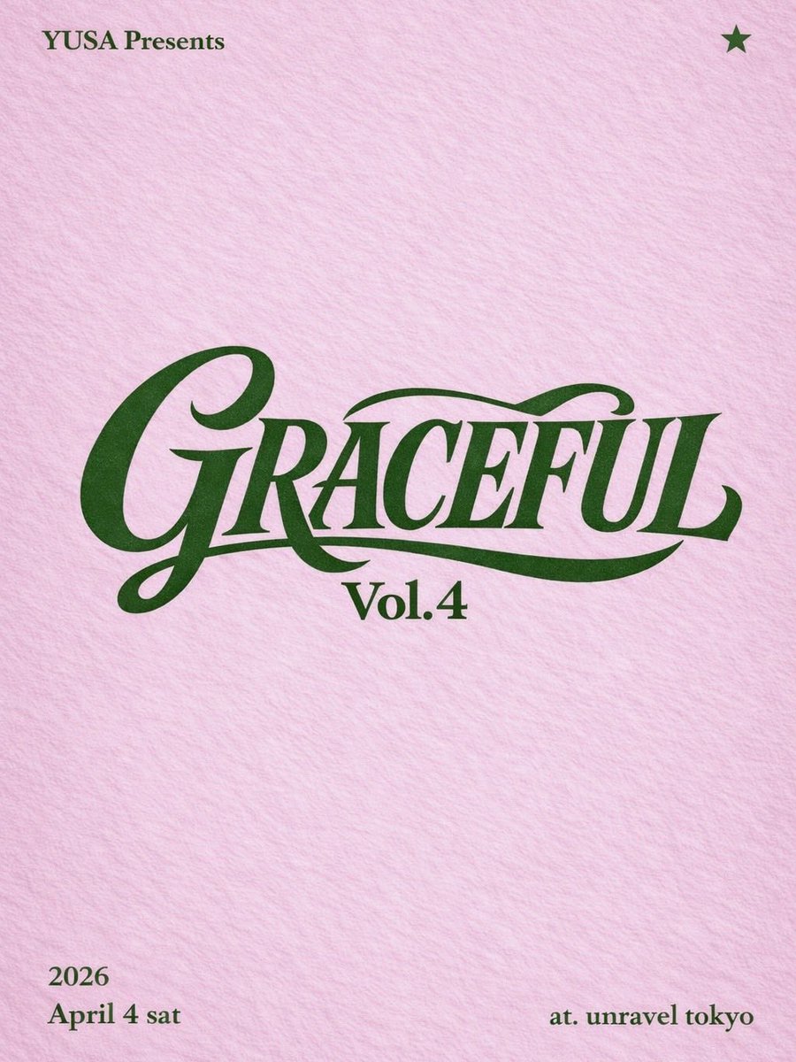 BNNLMN's tweet photo. 2026.4.4(Sat)
GRACEFUL Live event
六本木 unravel tokyo

BananaLemon 出演決定!
チケット発売中
https://t.co/rLDqY1r5LY

そしてそしてその夜新曲リリースパーティを
渋谷 orにて開催します！(詳細近日解禁)
皆様のご来場、メンバー一同お待ちしております！ https://t.co/tn8D6j2mPZ