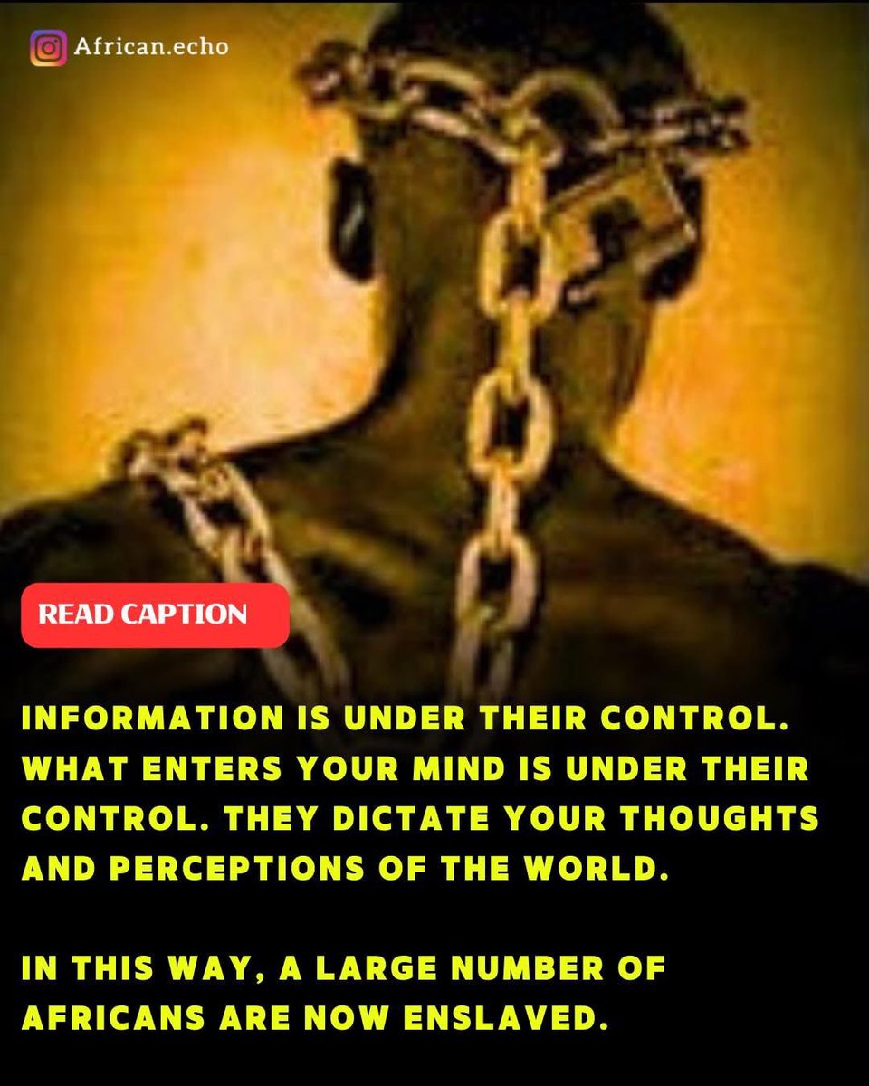 “Who Owns Your Mind?” The Quiet Power That Shapes What Millions of Africans Believe

The most powerful form of control is not chains. It is information.

For centuries, power over Africa was exercised through guns, borders, and economic control. But today, another battlefield has