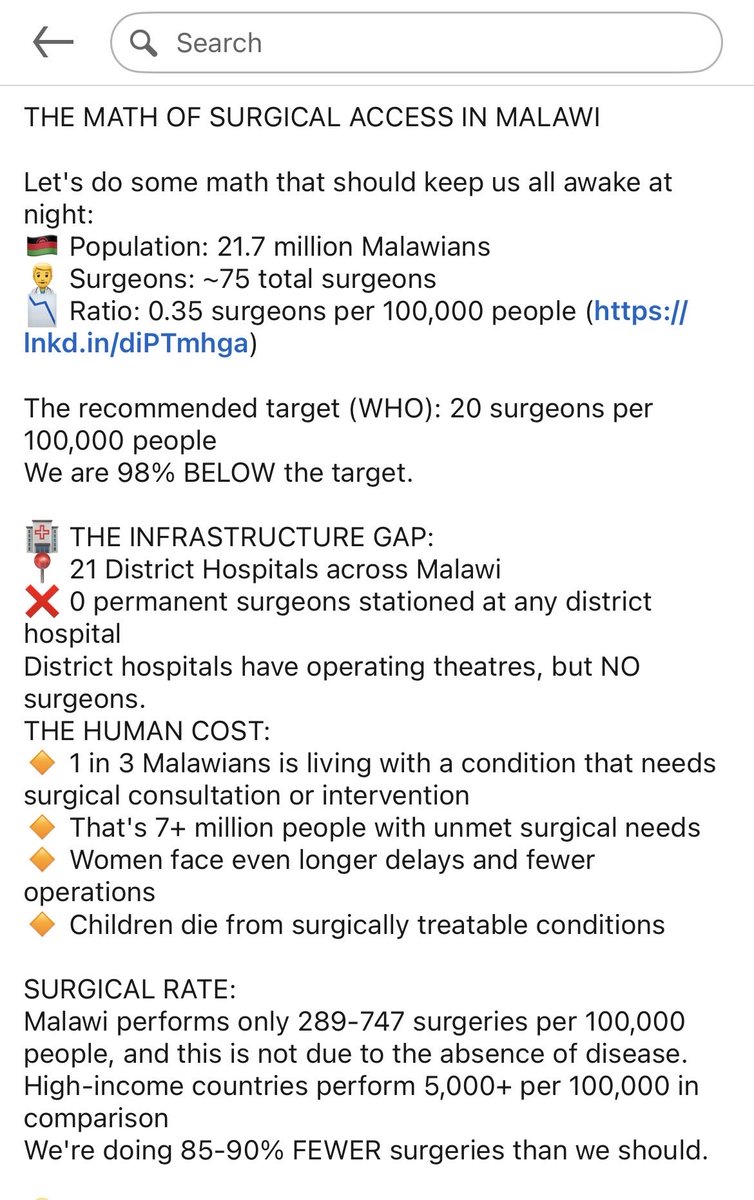 <a href="/naferene_/">Ndinu otopesa</a> <a href="/itz_df/">Sing'anga dF</a> <a href="/achemicals9/">Chemicals</a> To put the numbers in perspective. This is a post from a Senior general surgeon at QECH. And this is just one department. The problem is deeper than what meets the eye.