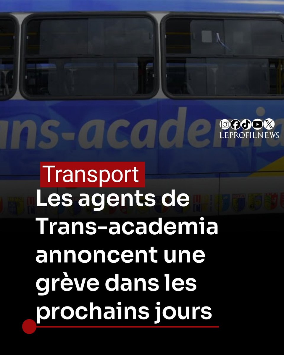 #RDC :  Les agents de Trans-academia dénoncent une mégestion du comité de gestion et menacent d'aller en grève. Selon, depuis 3 ans d'existence ils n'auraient reçu que 11 mois de salaire.
#Greve #mauvaisegestion #dirigents