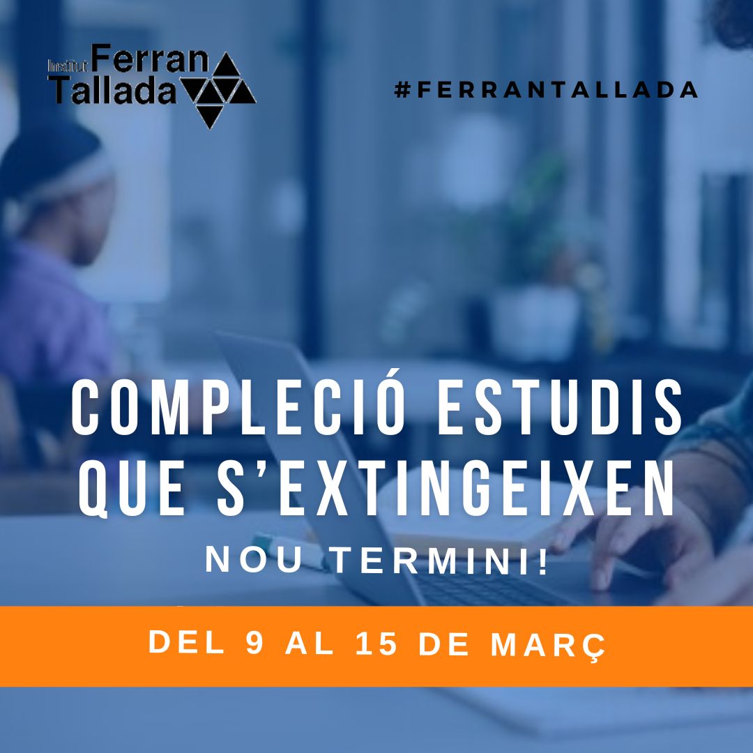 IES FERRAN TALLADA tweet media