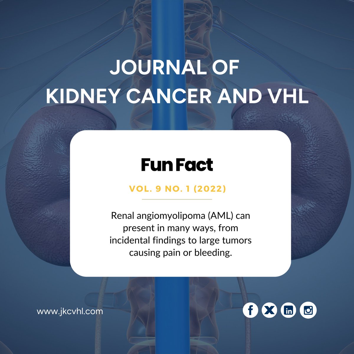 Journal of Kidney Cancer and VHL tweet media