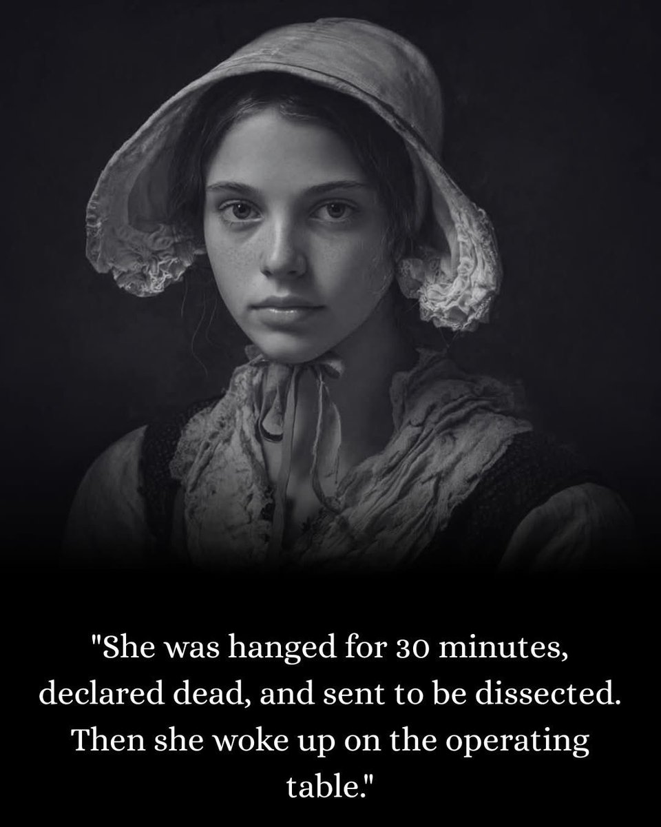 She was hanged for 30 minutes, declared dead, and sent to be dissected. Then she woke up on the operating table.
Oxford, England. December 14, 1650.
Anne Greene never imagined her life would end at the gallows. But then again, she never imagined that it wouldn't.
Anne was a
