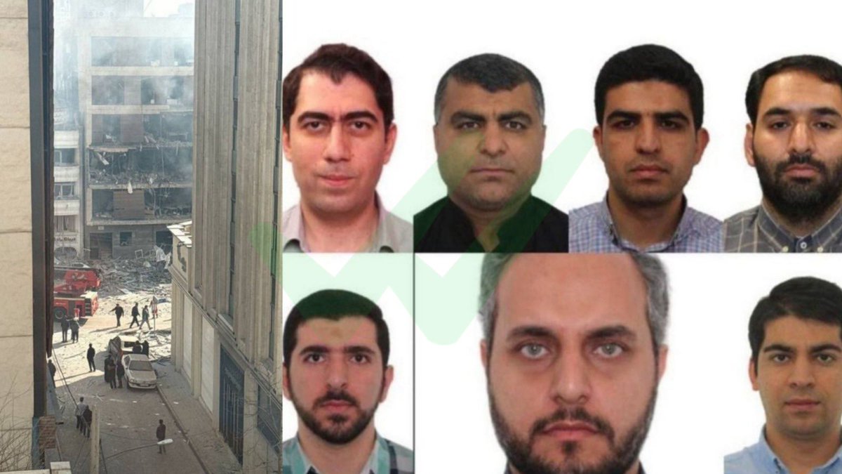 🚨BREAKING: Israel and the US attacked the main building of the "Sahab Pardaz" company in Tehran, a contracting company responsible for blocking the Internet and monitoring browsing in the service of the regime, and exposed photos of the company's employees.