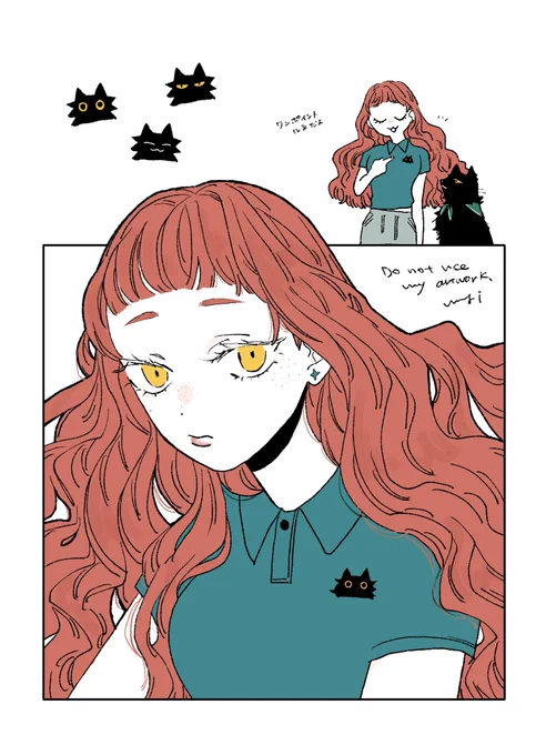 ポロシャツ👕🐈‍⬛ 