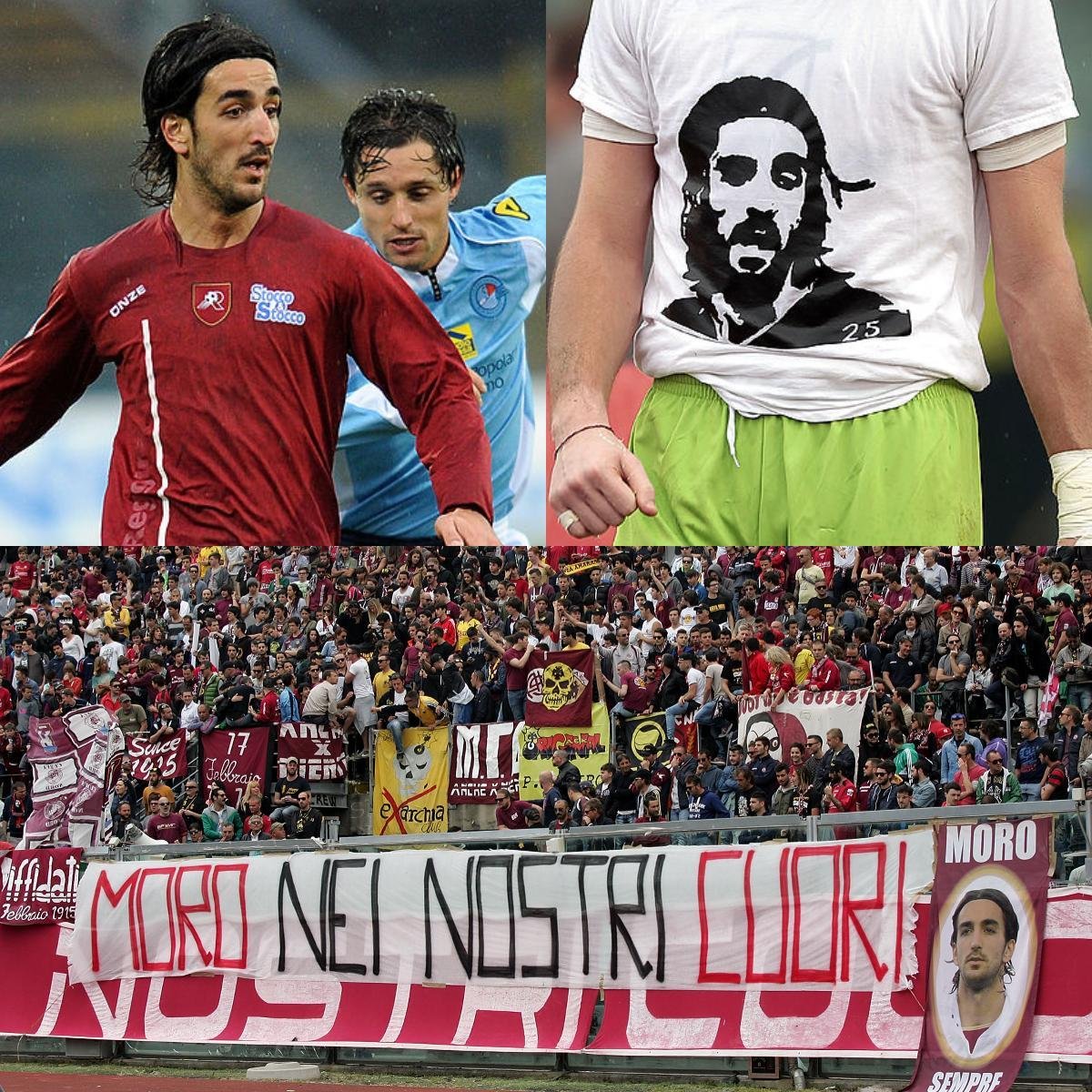 ultras_antifaa's tweet photo. The story of Piermario Morosini.

He lost his mother at 15 years old.
At 17, he lost his father.
He took care of his disabled sister.

He pushed forward and, through hard work, became a professional footballer. But sadly, in 2012, at just 25 years old, he passed away from a cardiac arrest during a match.

Maybe he wasn’t the best player in the world, but he was a hero who, despite everything, knew how to move forward. You will always live on in the memories of those of us who love this sport.