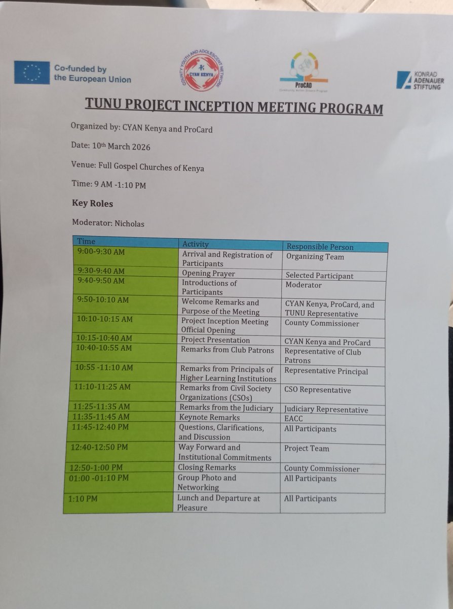 Coalition of Homabay Org. on Governance Oversight tweet media